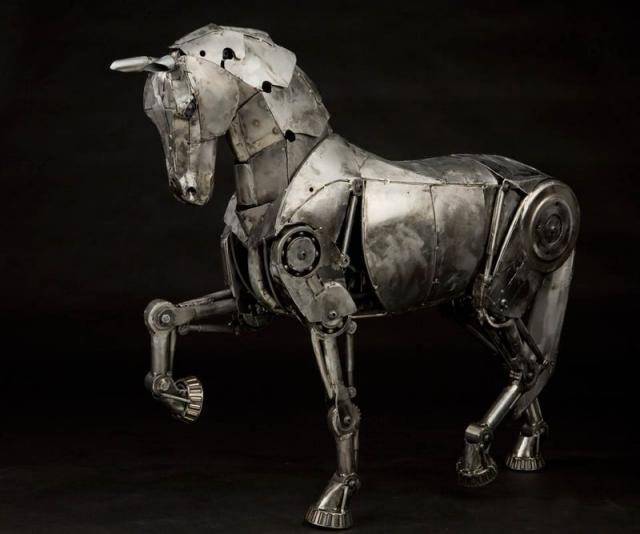 Steampunkowe rzeźby 3