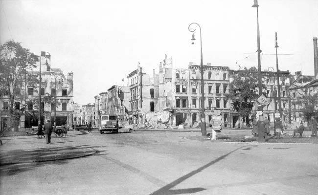 Wrocław 1945 Zniszczenia 23
