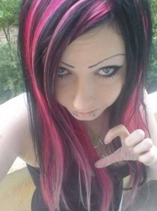 Dziewczyny w stylu EMO 12