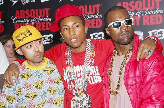 Pharrell & Kanye West To Collaborate With A Bathing Ape For 20th  Anniversary - The Neptunes #1 fan site, all about Pharrell Williams and  Chad Hugo
