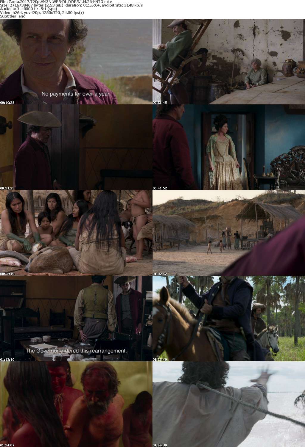 Zama 2017 720p AMZN WEBRip DDP5 1 x264-NTG Zama 2017 720p AMZN WEBRip DDP5 1 x264-NTG