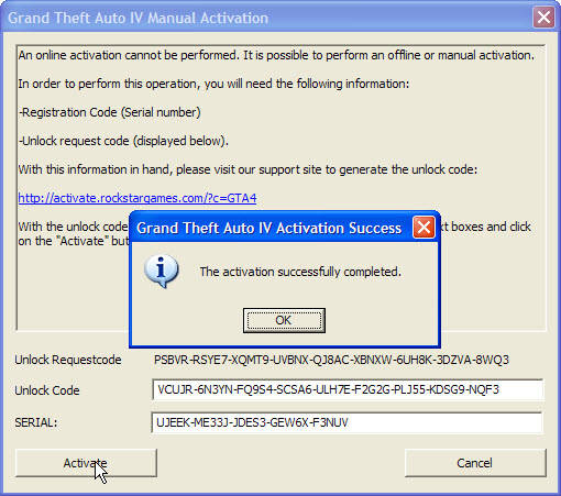 gta 4 serial code and unlock code generator