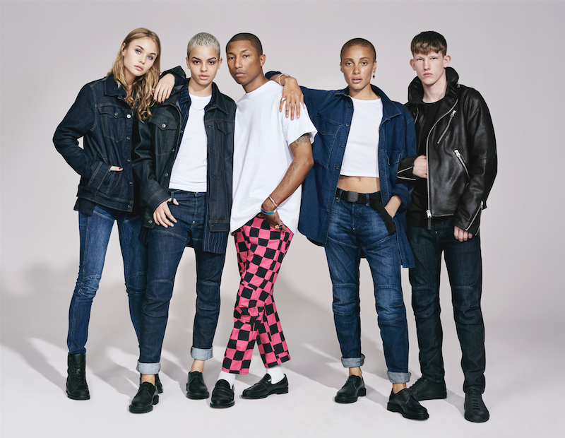 Pharrell Williams’ New G-STAR F/W 2017 Campaign ELWOOD JEANS