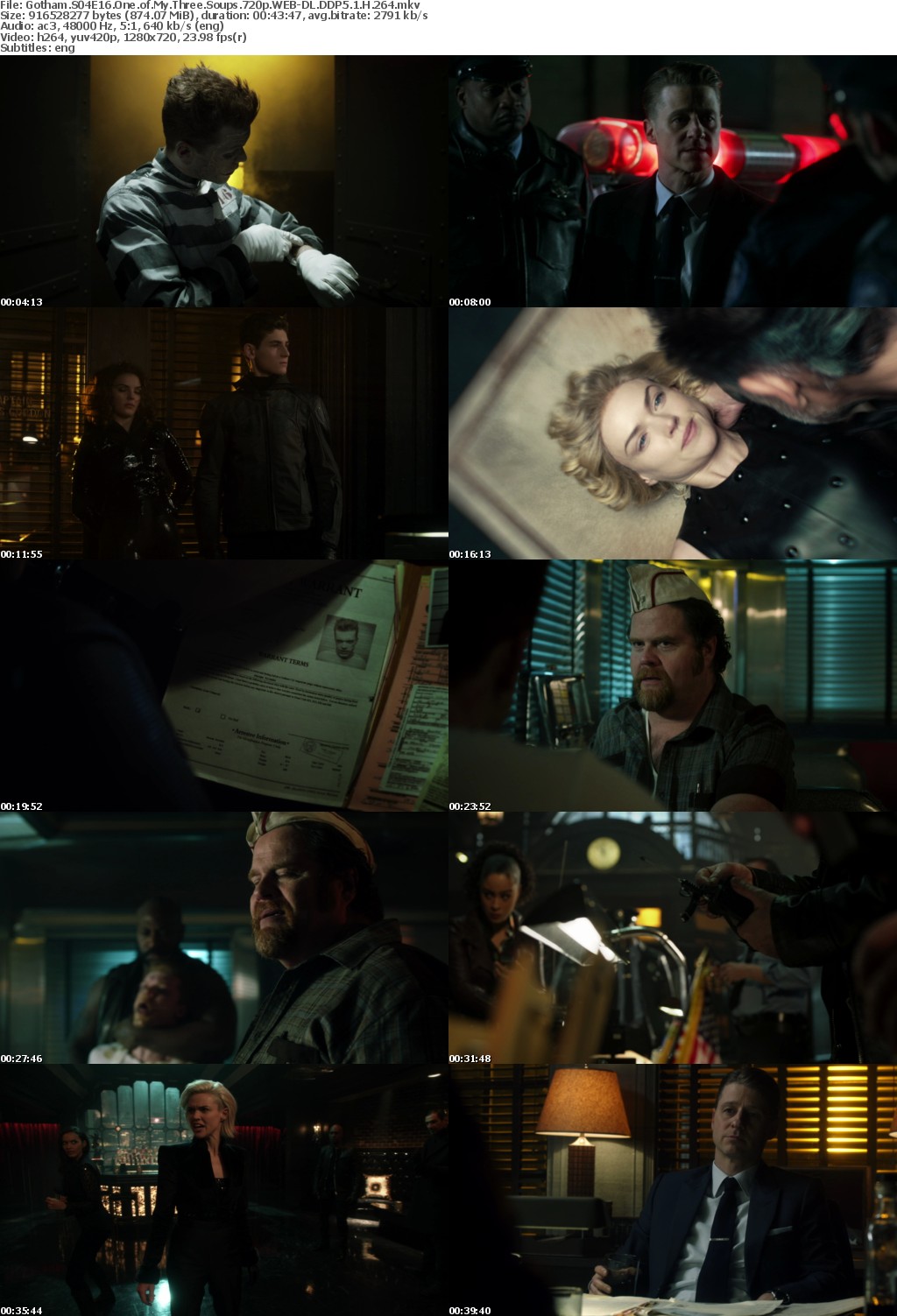Gotham S04E16 One of My Three Soups 720p WEB-DL DDP5 1 H 264 Gotham S04E16 One of My Three Soups 720p WEB-DL DDP5 1 H 264