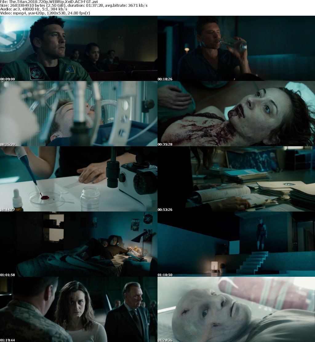 The Titan 2018 720p WEBRip XviD AC3-FGT The Titan 2018 720p WEBRip XviD AC3-FGT