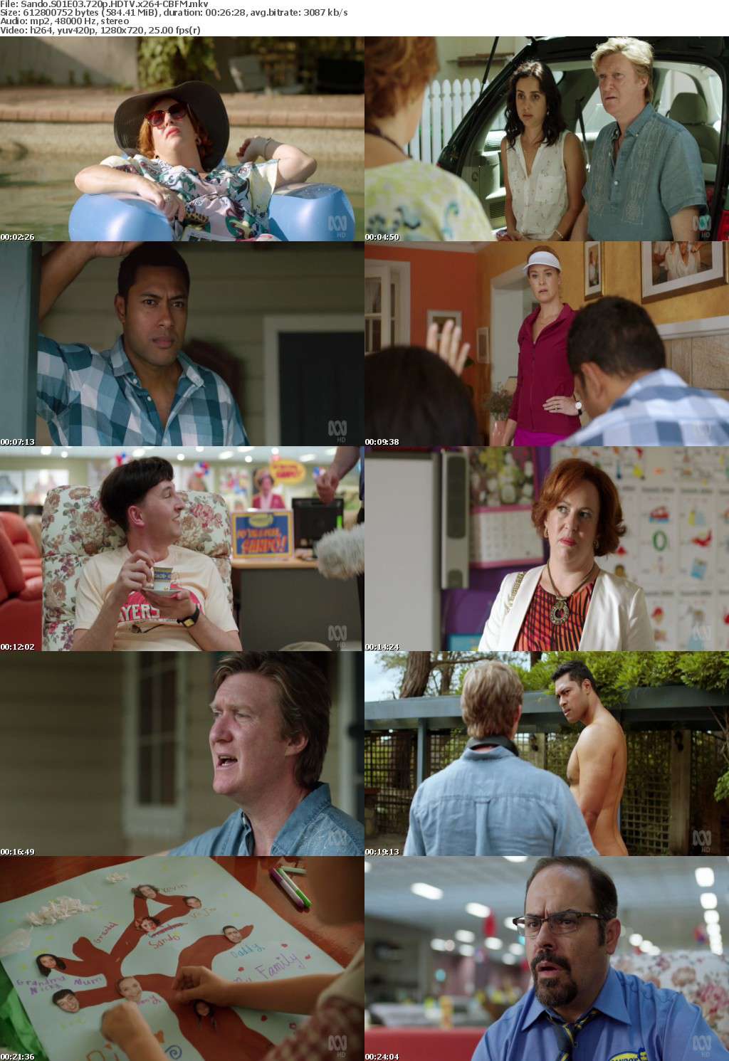 Sando S01E03 720p HDTV x264-CBFM Sando S01E03 720p HDTV x264-CBFM
