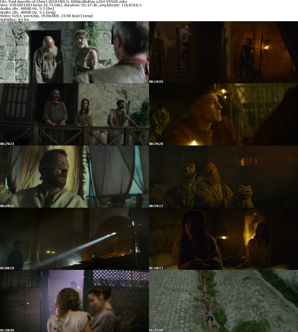 Paul Apostle of Christ 2018 MULTi 1080p BluRay x264-VENUE Paul Apostle of Christ 2018 MULTi 1080p BluRay x264-VENUE