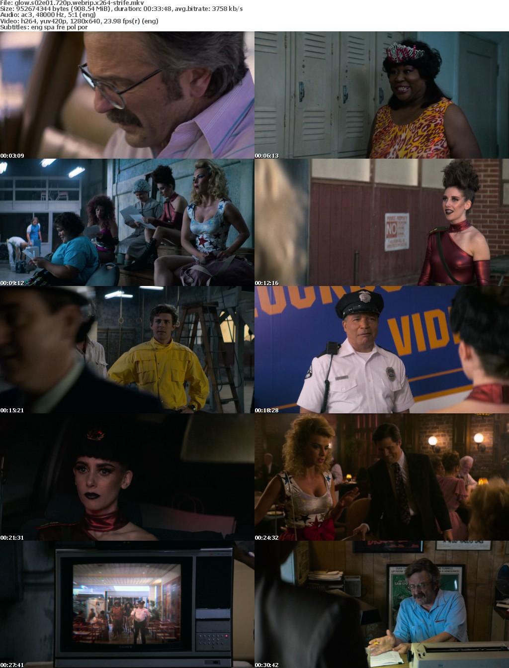 GLOW S02E01 720p WEBRip x264-STRiFE GLOW S02E01 720p WEBRip x264-STRiFE