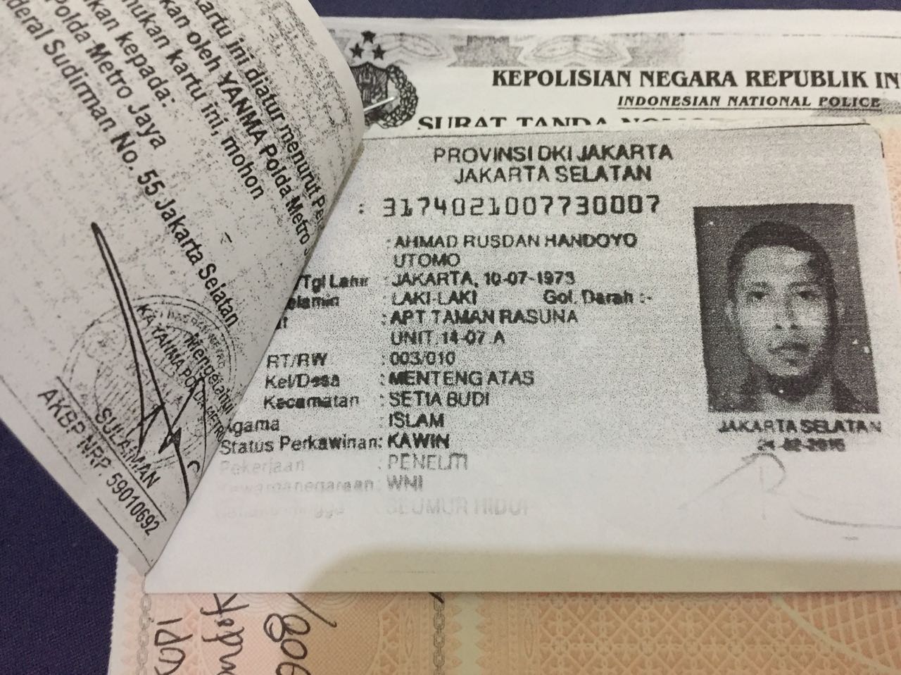 [HATI-HATI] PENIPU AHMAD RUSDAN HANDOYO UTOMO! 