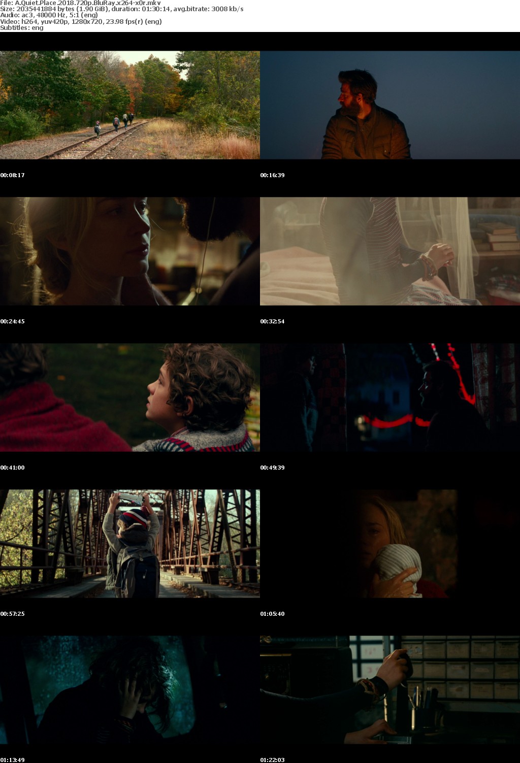 A Quiet Place (2018) 720p BluRay x264-x0r