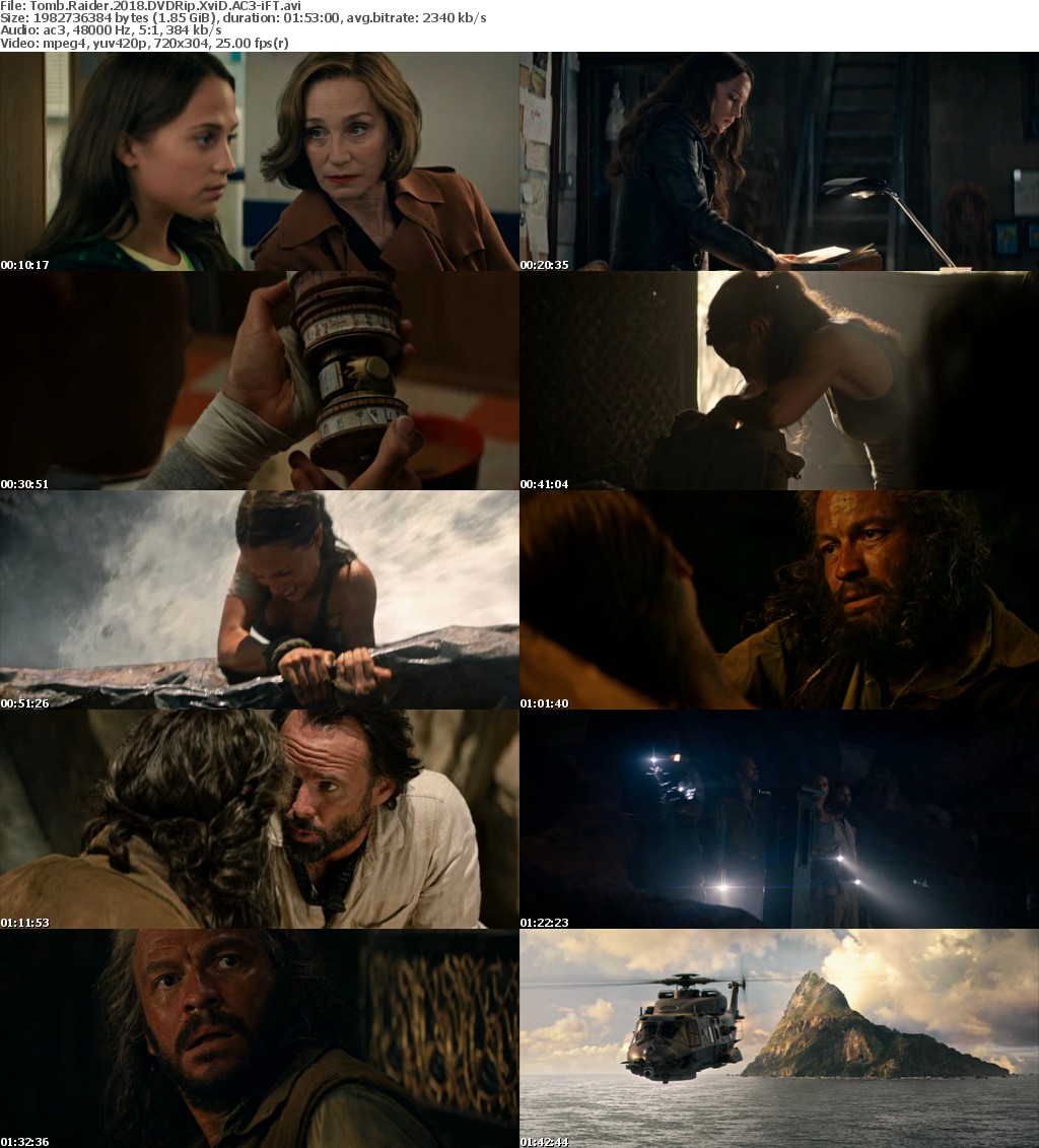 Tomb Raider 2018 DVDRip XviD AC3-iFT Tomb Raider 2018 DVDRip XviD AC3-iFT