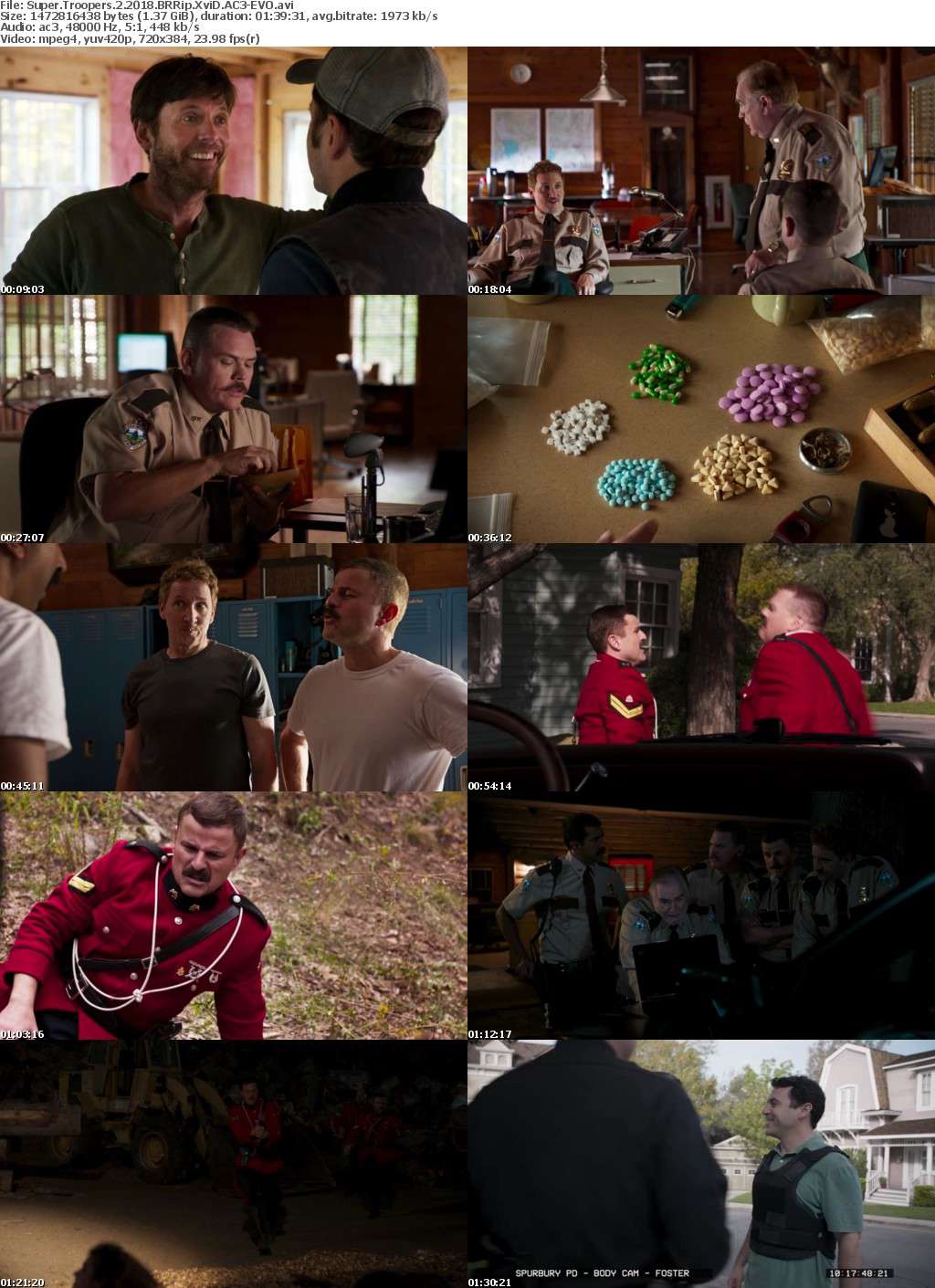 Super Troopers 2 2018 BRRip XviD AC3-EVO Super Troopers 2 2018 BRRip XviD AC3-EVO