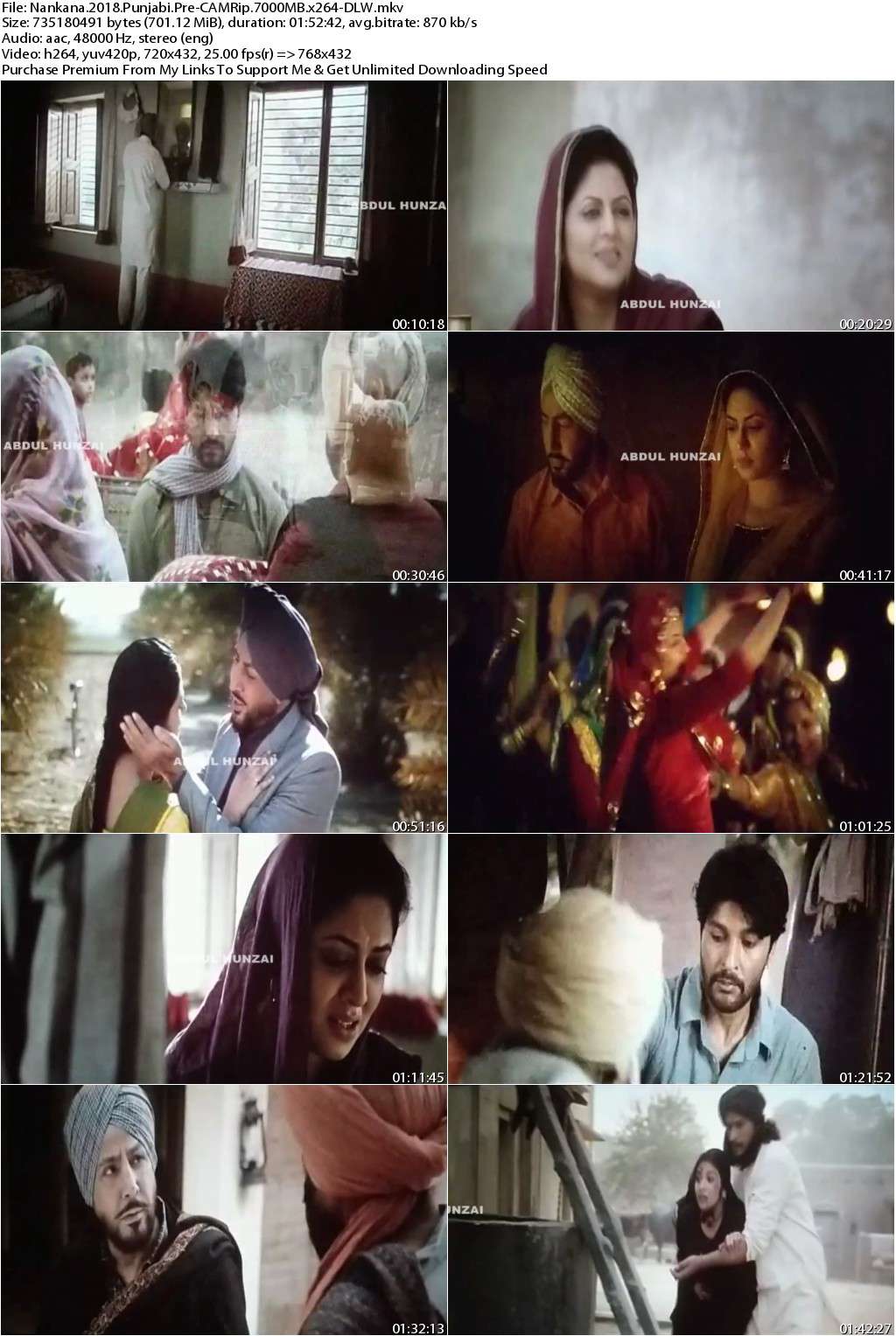 Nankana (2018) Punjabi Pre-CAMRip 7000MB x264-DLW