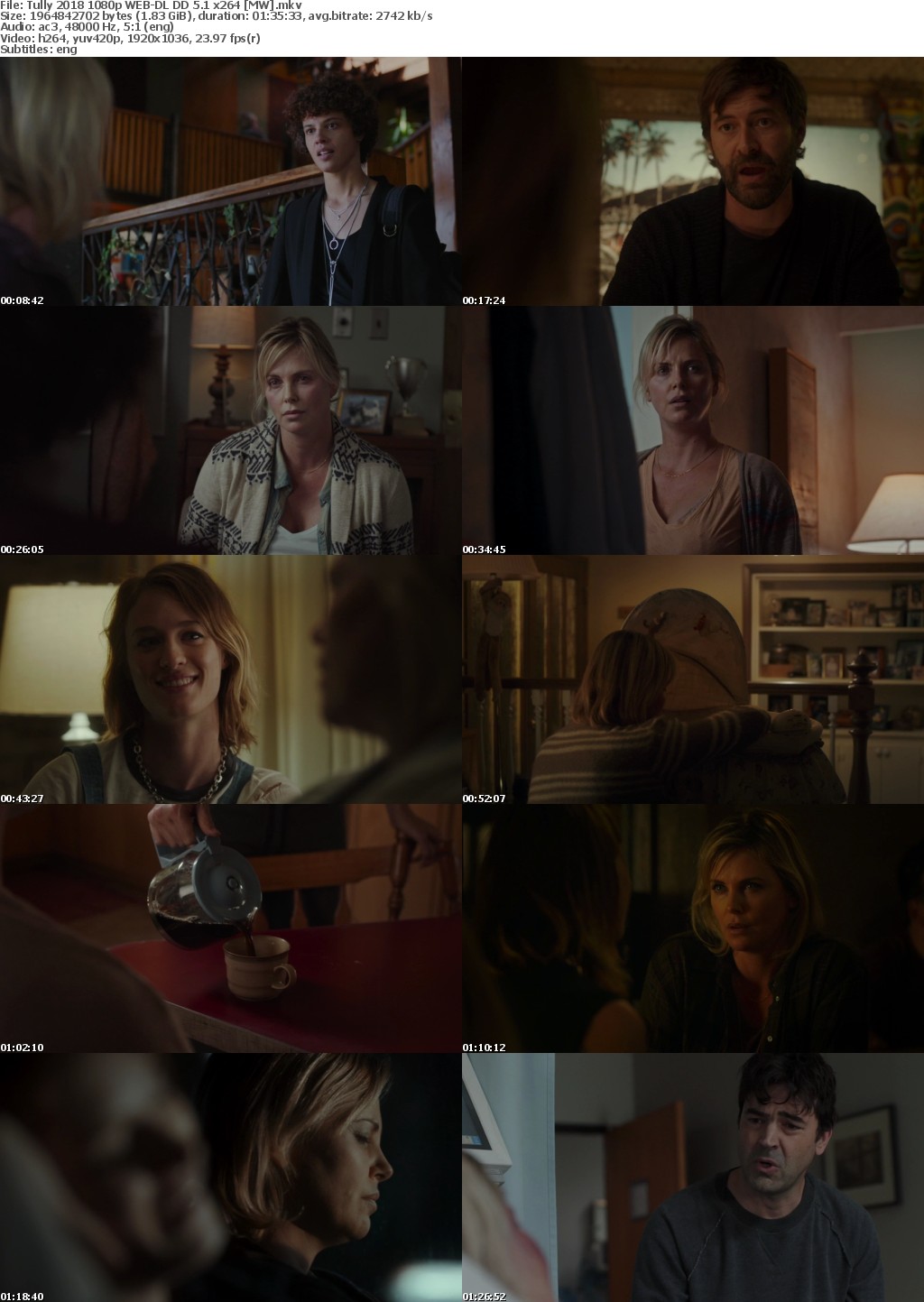 Tully (2018) 1080p WEB-DL DD 5.1 x264 MW