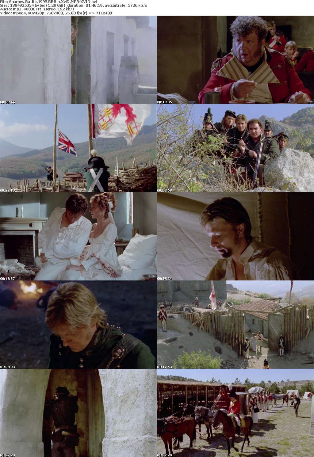 Sharpes Battle 1995 BRRip XviD MP3-XVID Sharpes Battle 1995 BRRip XviD MP3-XVID