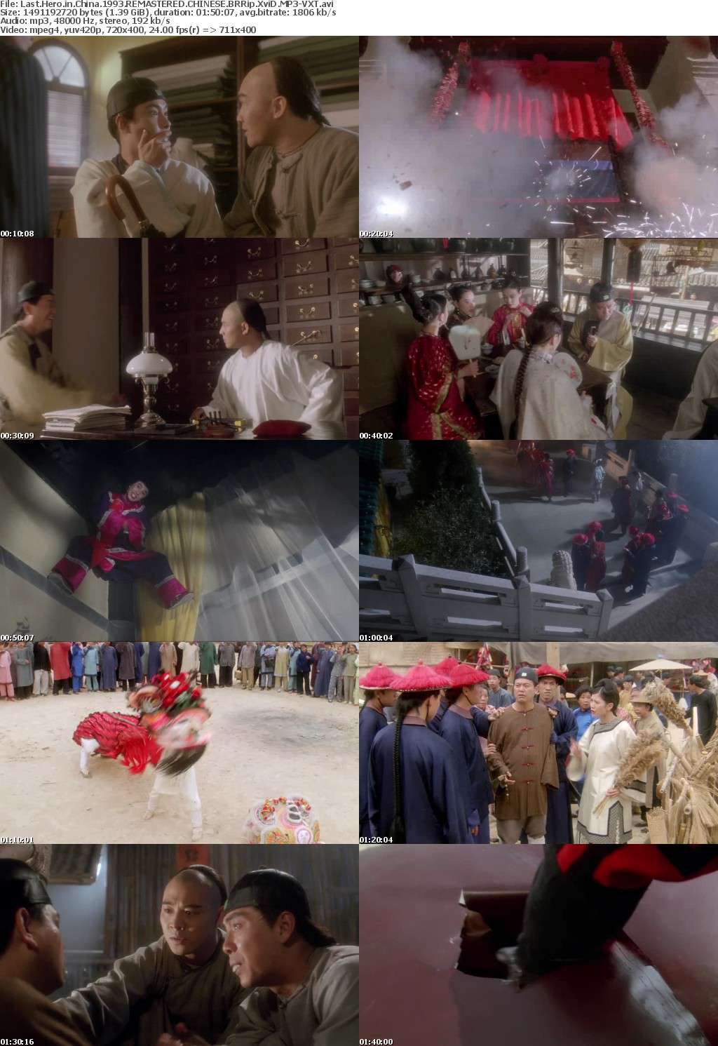 Last Hero in China 1993 REMASTERED CHINESE BRRip XviD MP3-VXT Last Hero in China 1993 REMASTERED CHINESE BRRip XviD MP3-VXT