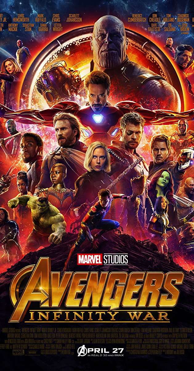 Avengers Infinity War (2018) 720p BluRay x264-SPARKS Avengers Infinity War (2018) 720p BluRay x264-SPARKS