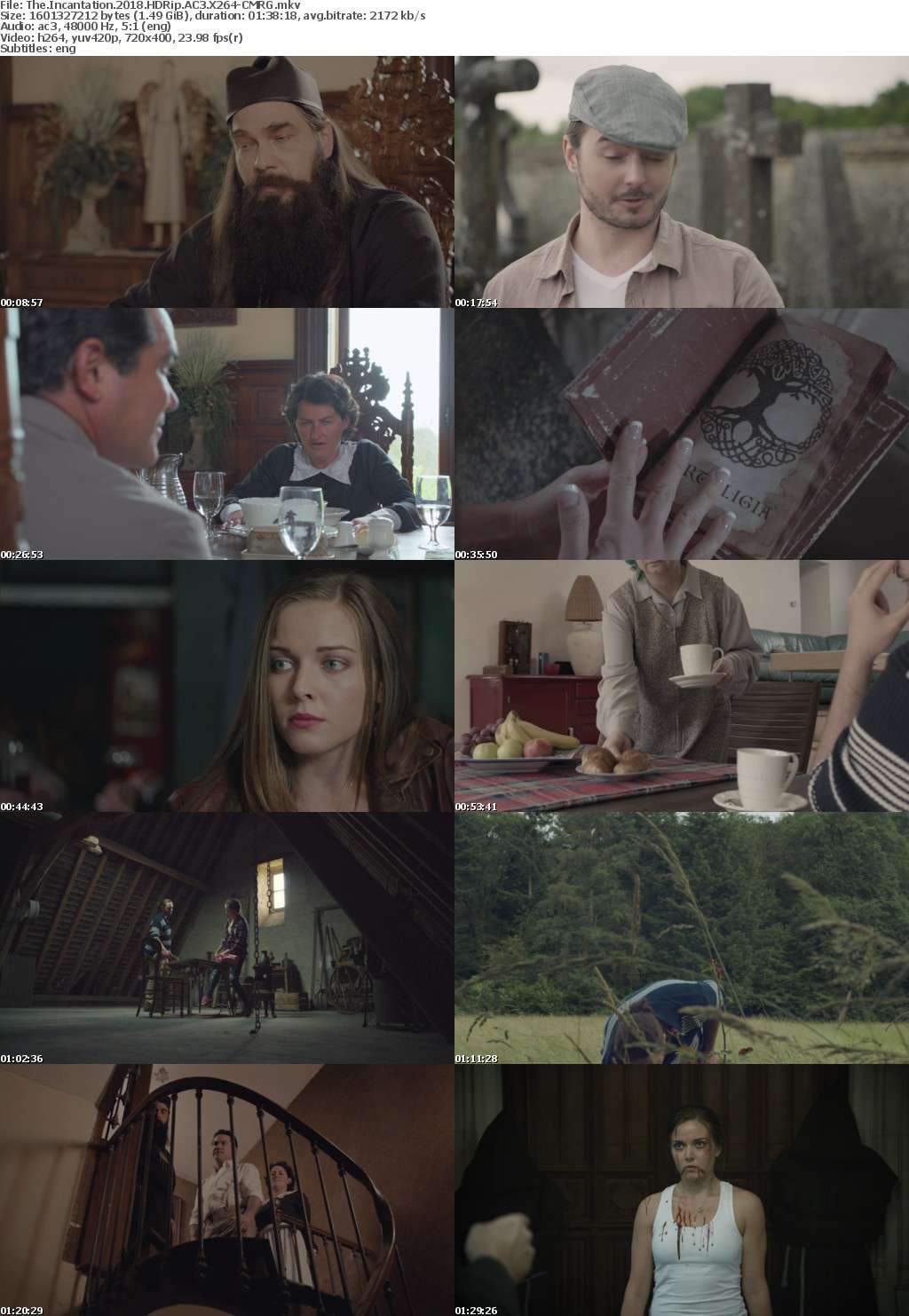 The Incantation (2018) HDRip AC3 X264-CMRG