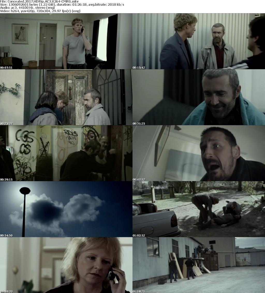 Concealed (2017) HDRip AC3 X264-CMRG