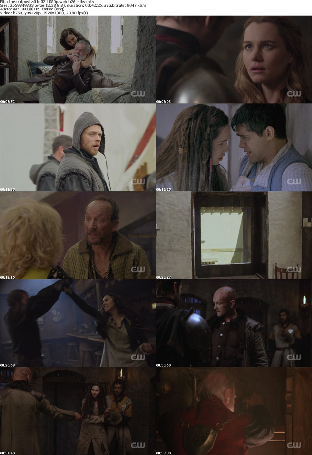 The Outpost S01E02 1080p WEB h264-TBS The Outpost S01E02 1080p WEB h264-TBS