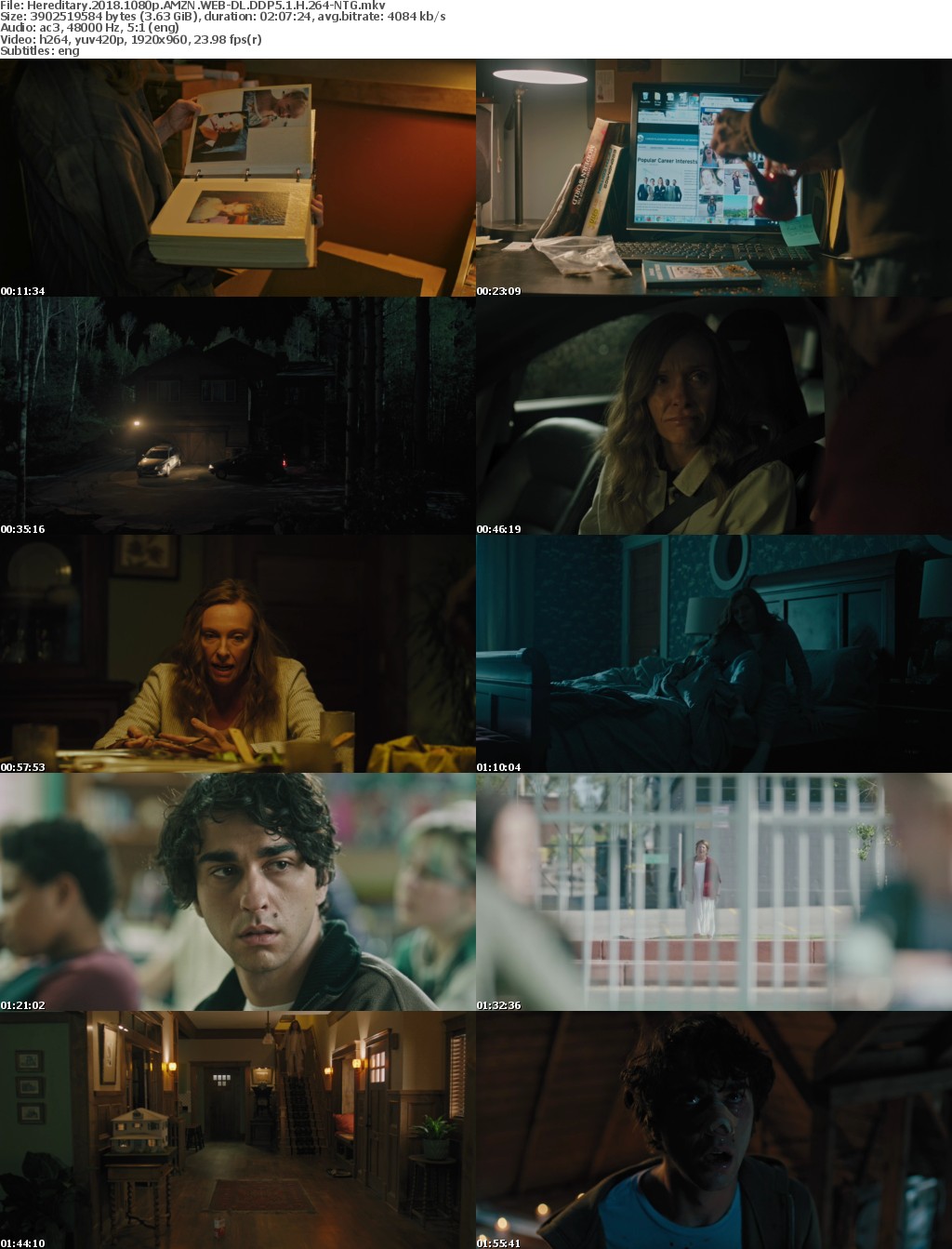 Hereditary (2018) 1080p AMZN WEB-DL DDP5.1 H264-NTG