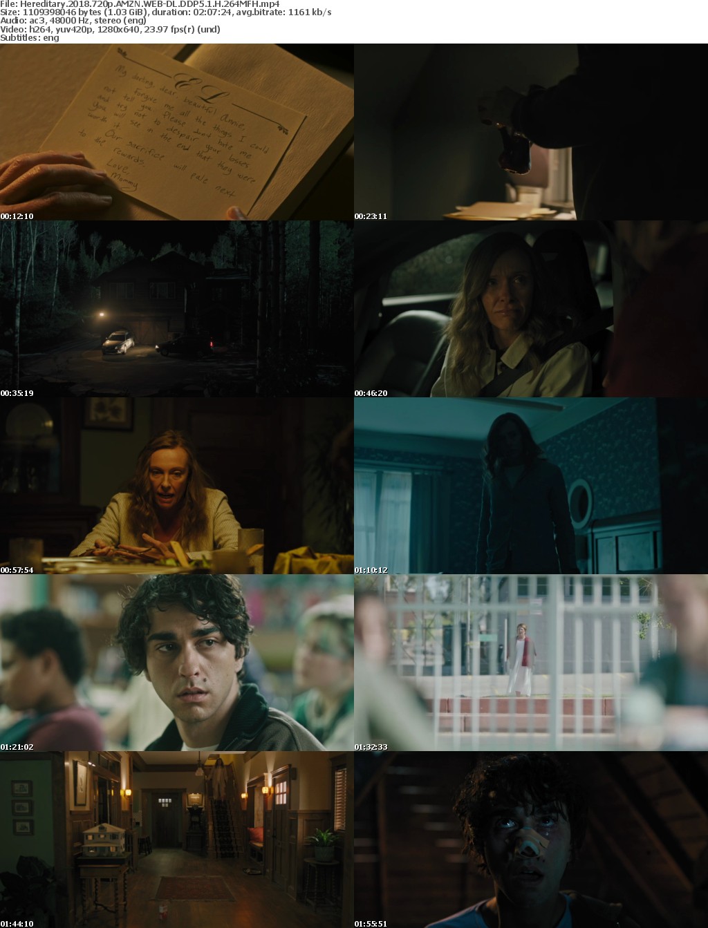 Hereditary (2018) 720p AMZN WEB-DL DDP5.1 H264 MFH