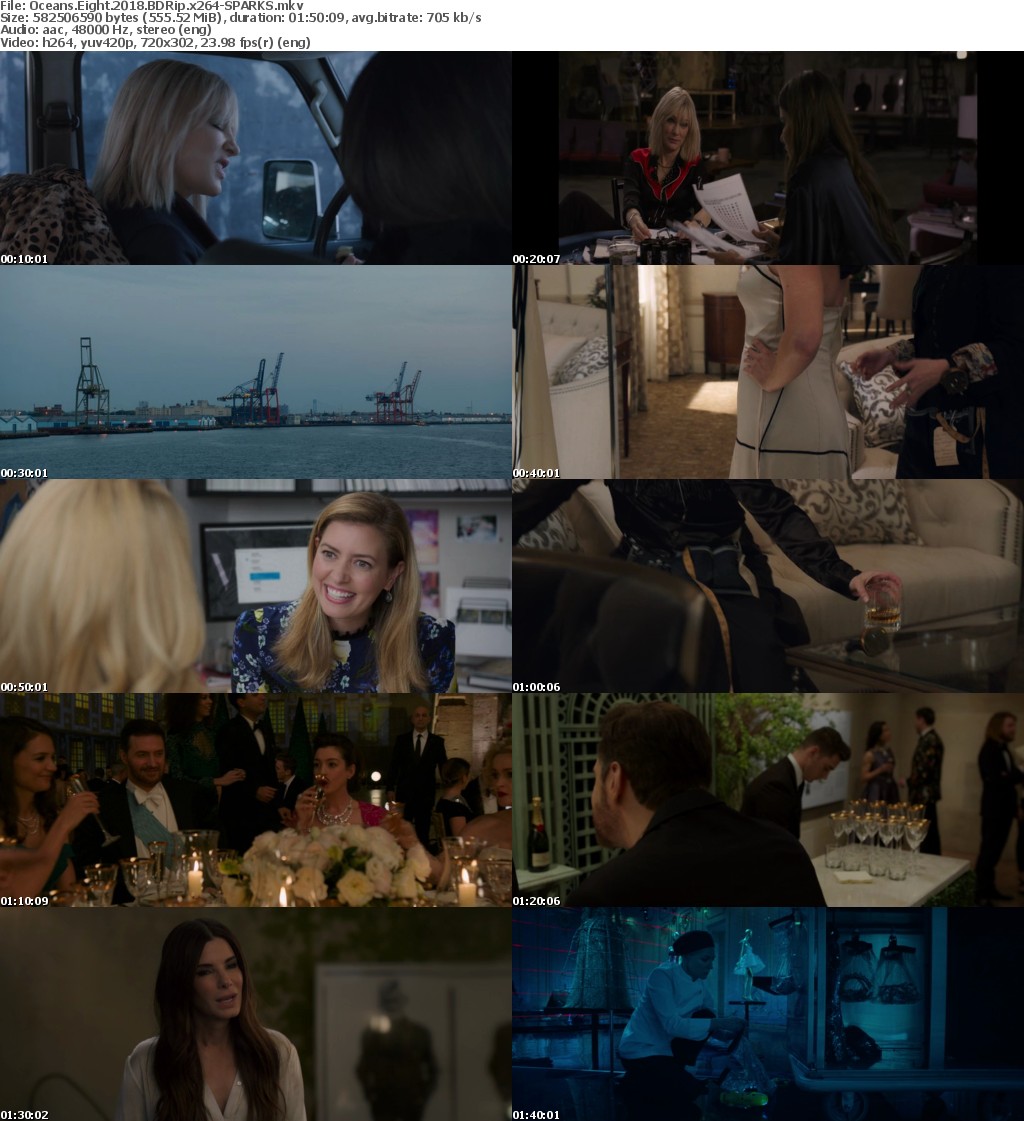 Oceans Eight (2018) BDRip x264-SPARKS