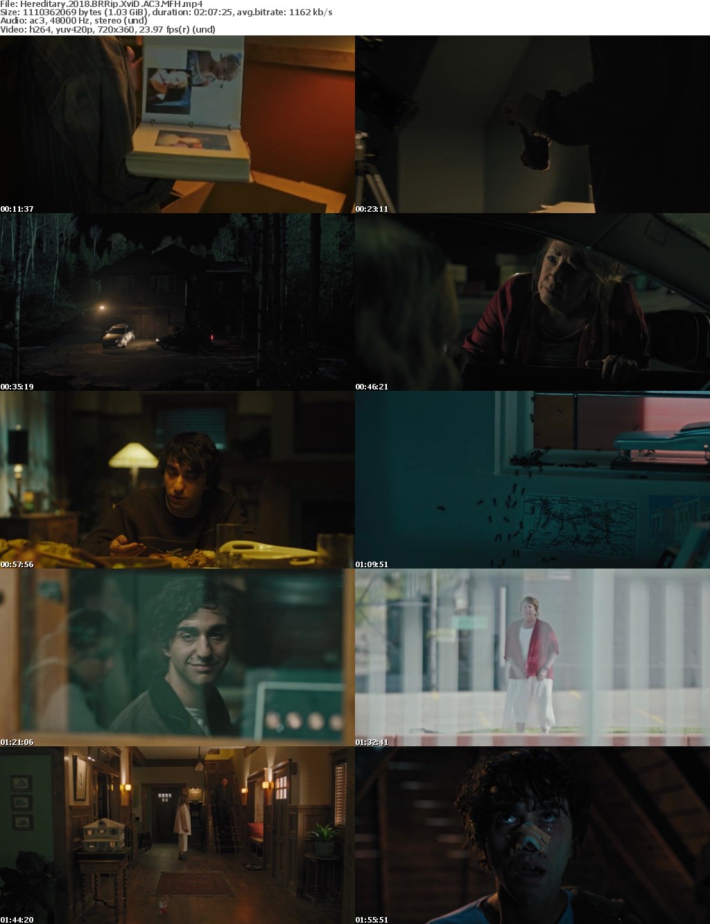 Hereditary (2018) BRRip XviD AC3 MFH