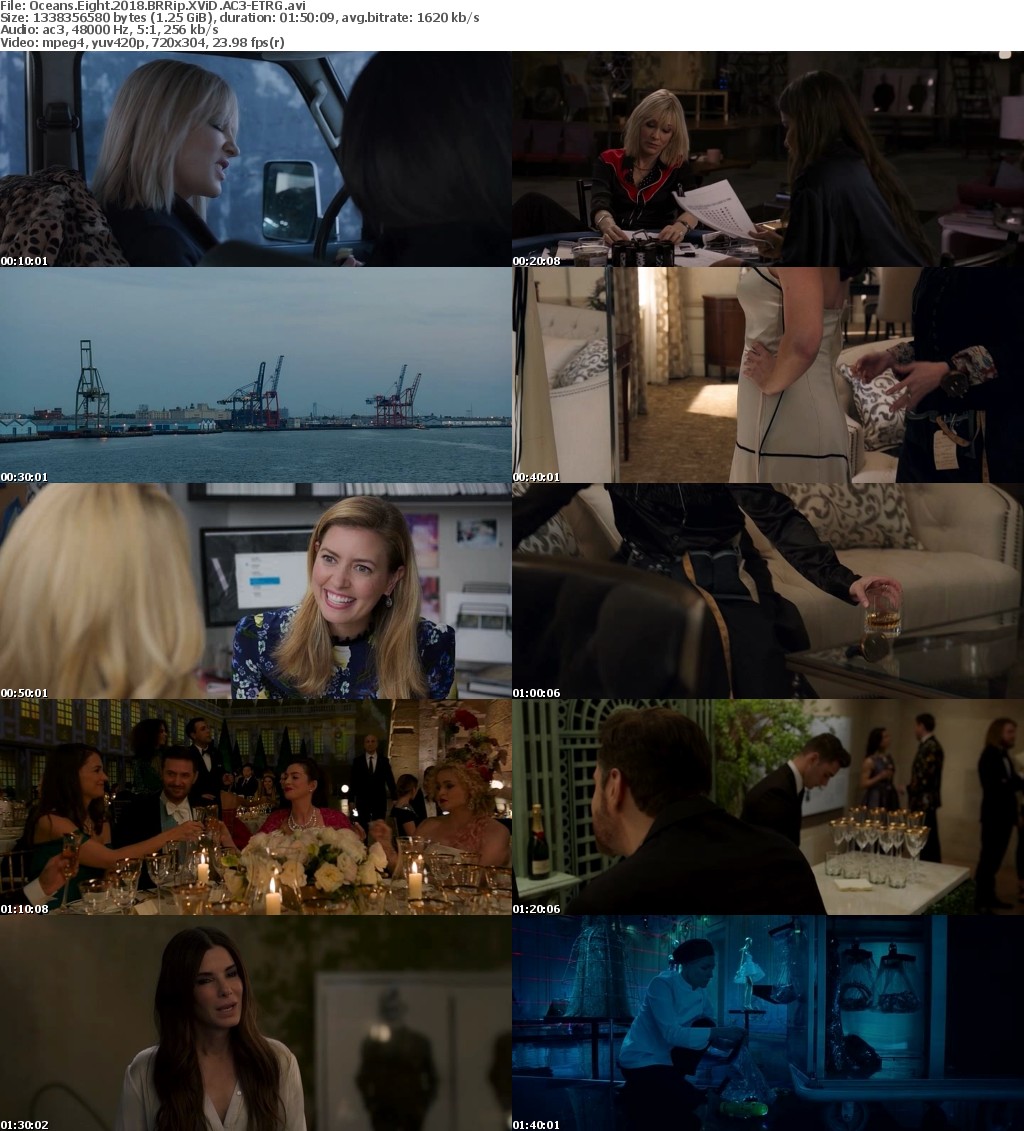 Oceans Eight (2018) BRRip XViD AC3-ETRG