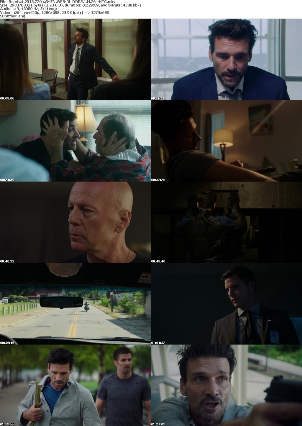 Reprisal (2018) 720p AMZN WEBRip DDP5.1 x264-NTG