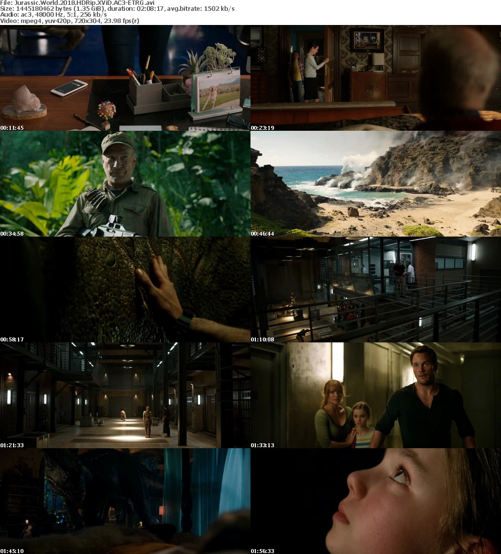 Jurassic World (2018) HDRip XViD AC3-ETRG