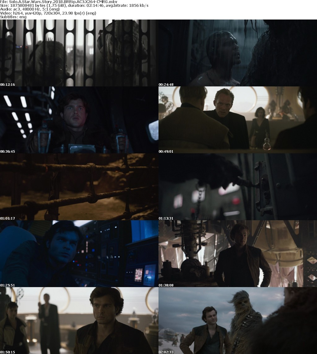 Solo A Star Wars Story (2018) BRRip AC3 X264-CMRG