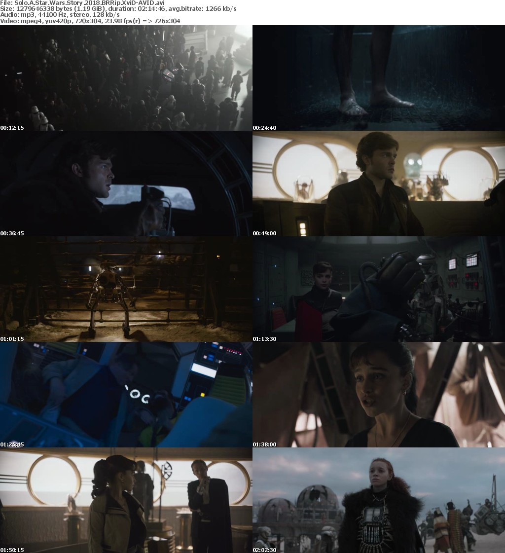 Solo A Star Wars Story (2018) BRRip XviD-AVID