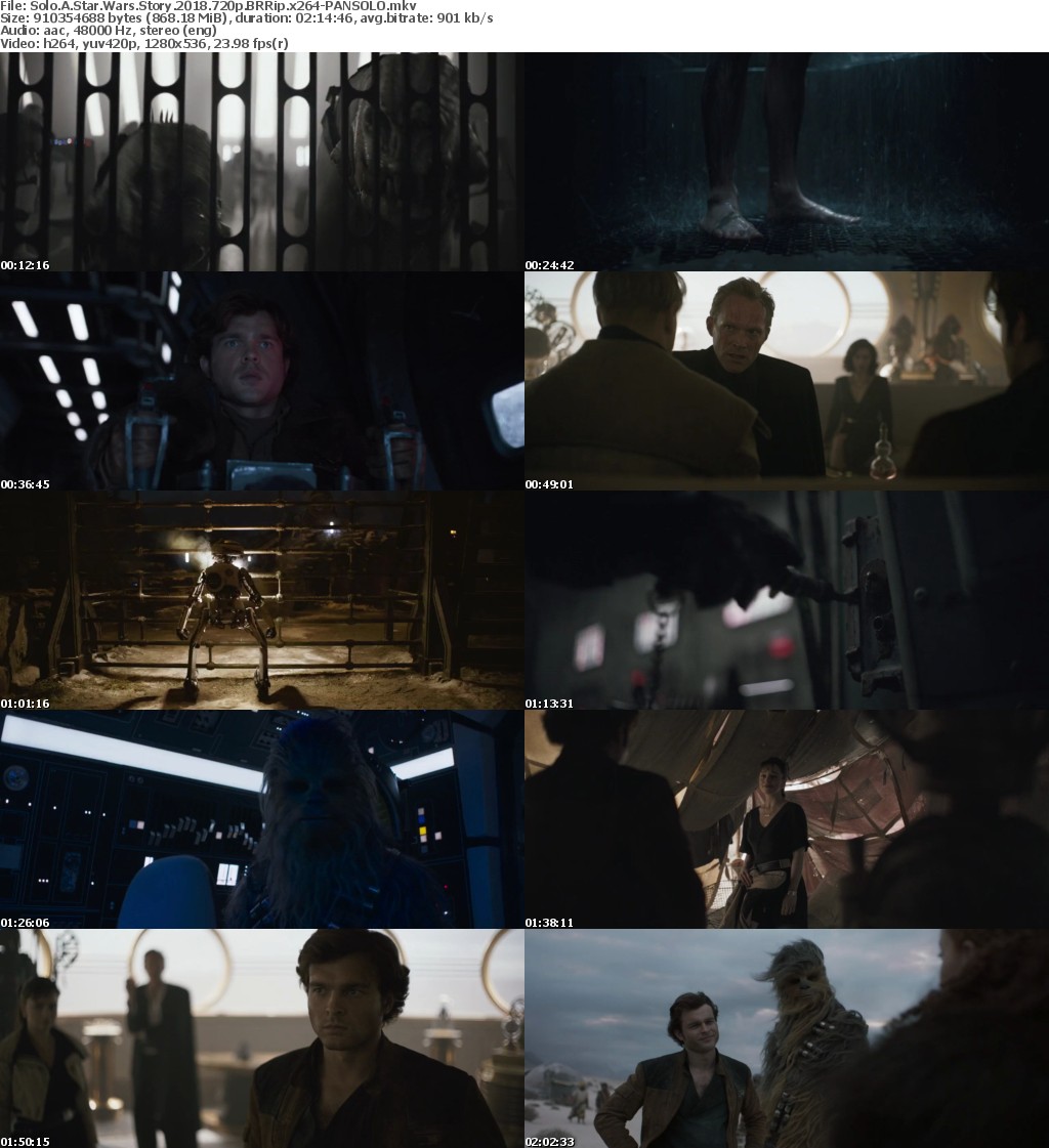 Solo A Star Wars Story (2018) 720p BRRip x264-PANSOLO