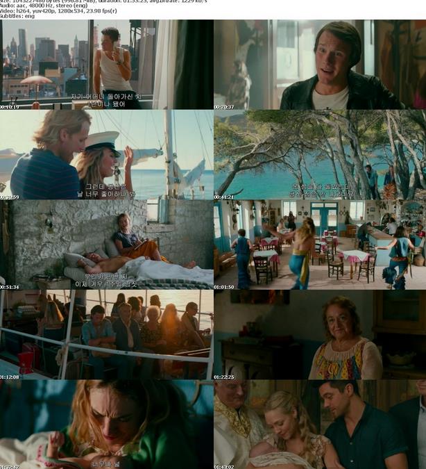 Mamma Mia Here We Go Again (2018) 720p HC HDRip x264 950MB ESubs - MkvHub