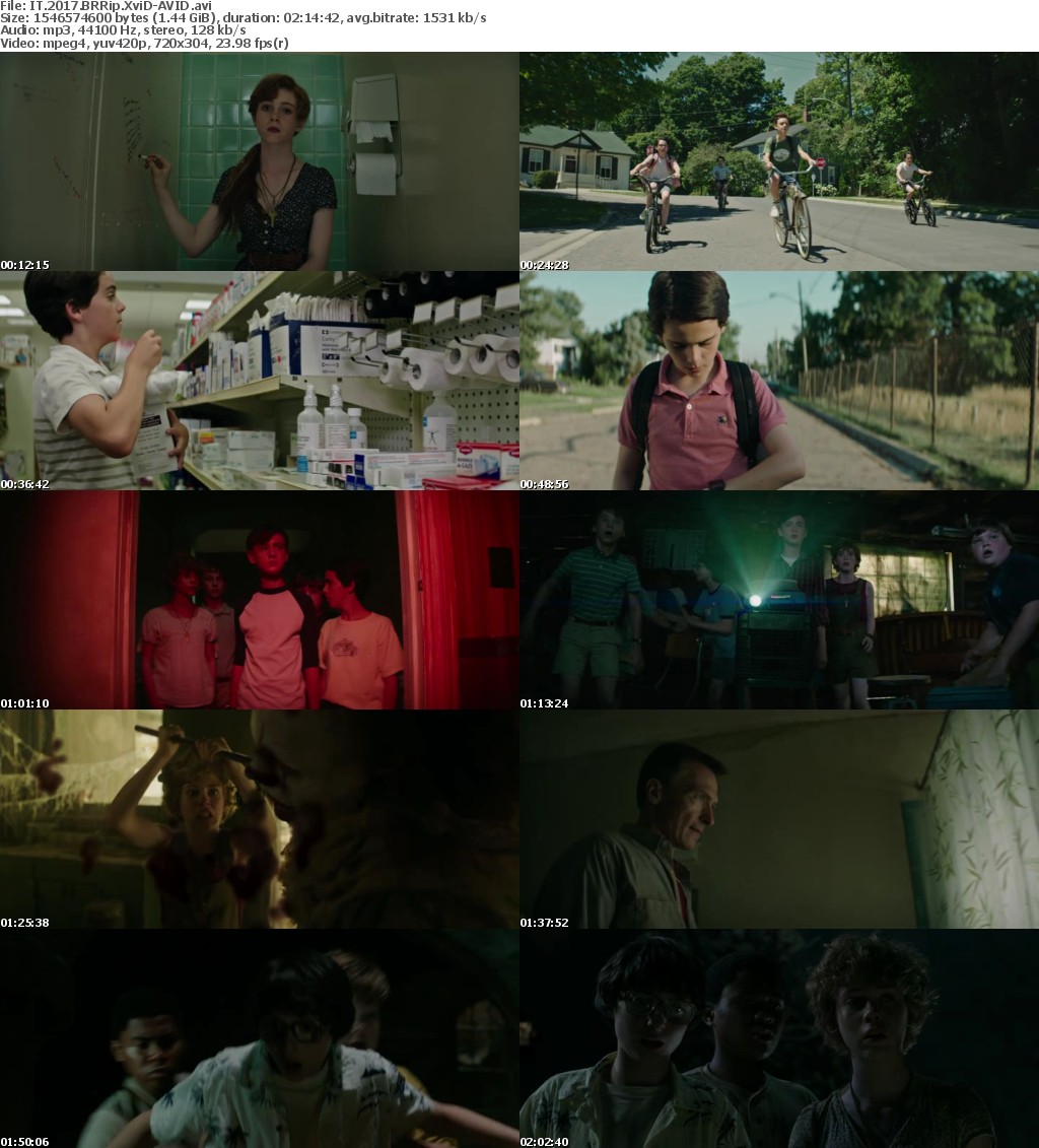 IT (2017) BRRip XviD-AVID