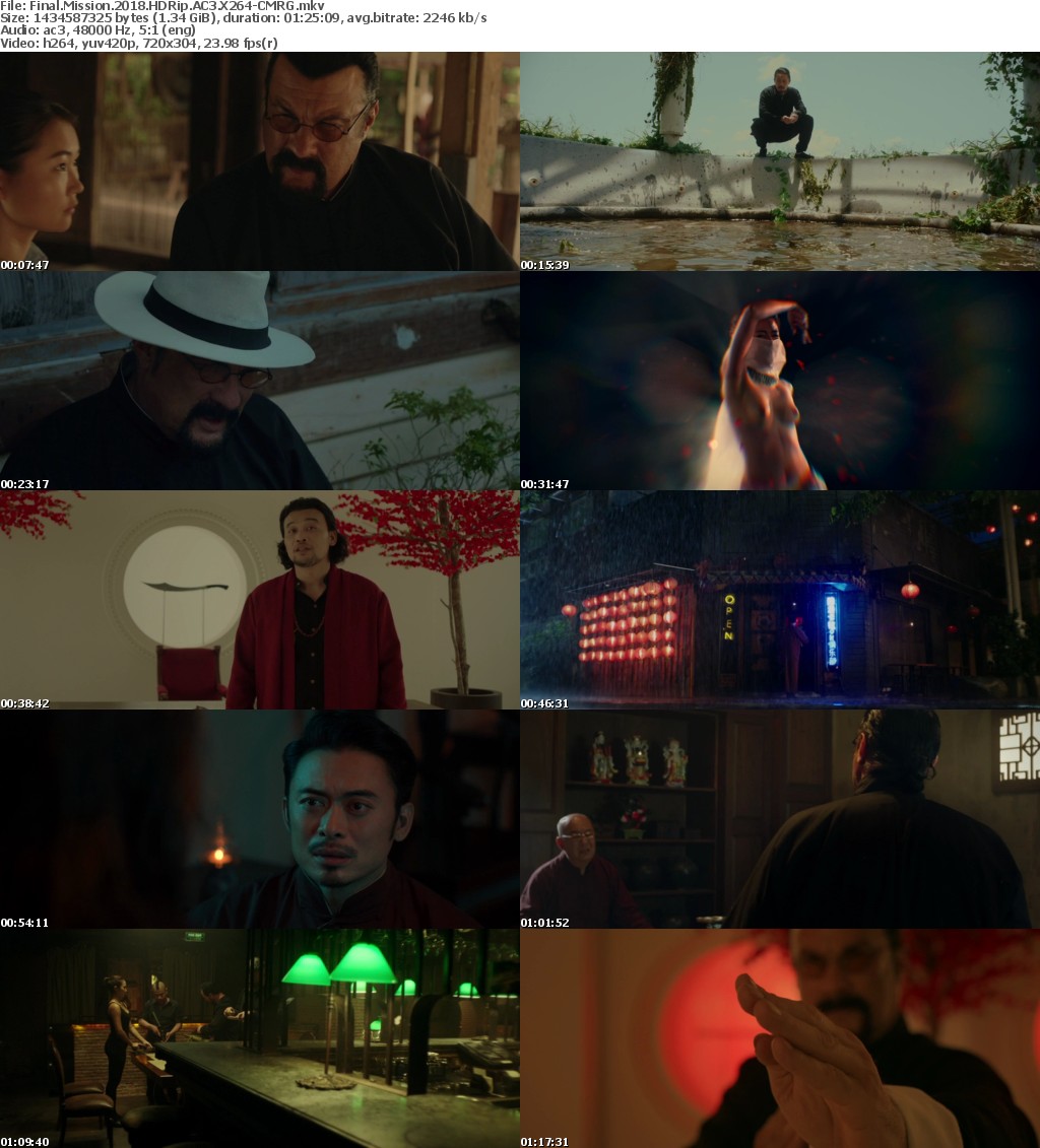 Final Mission (2018) HDRip AC3 X264-CMRG