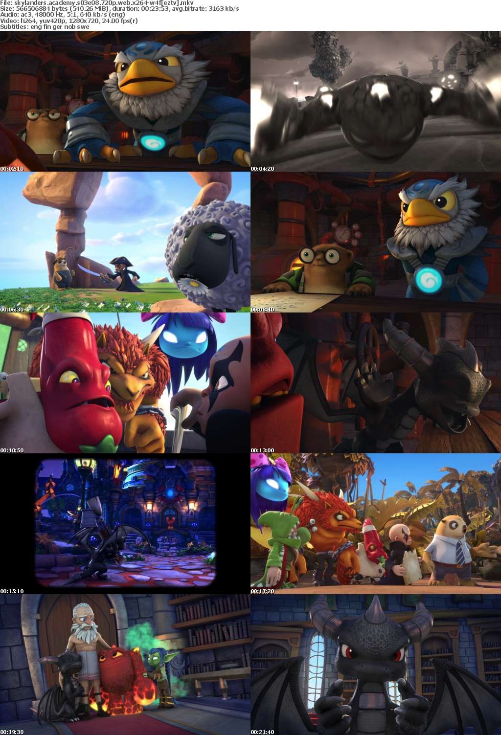 Skylanders Academy S03E08 720p WEB x264-W4F