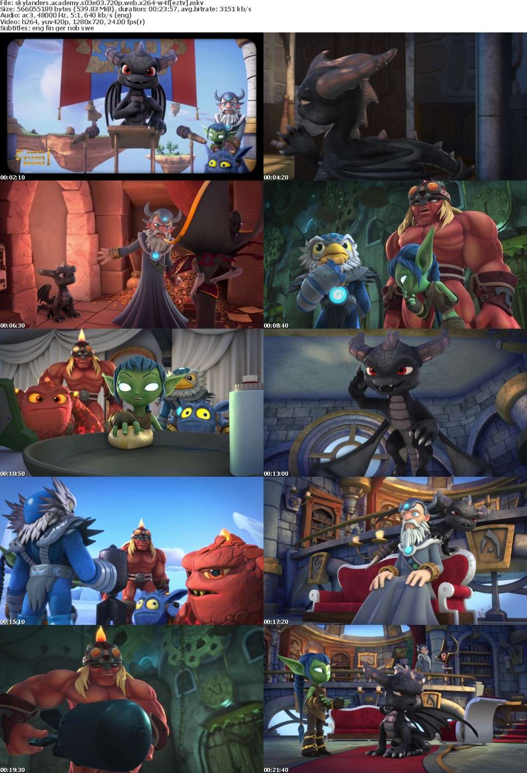 Skylanders Academy S03E03 720p WEB x264-W4F