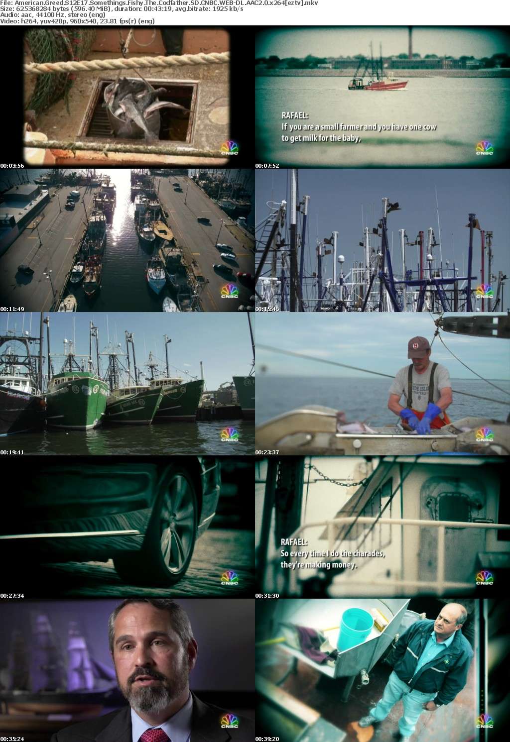 American Greed S12E17 Somethings Fishy The Codfather SD CNBC WEB-DL AAC2.0 x264