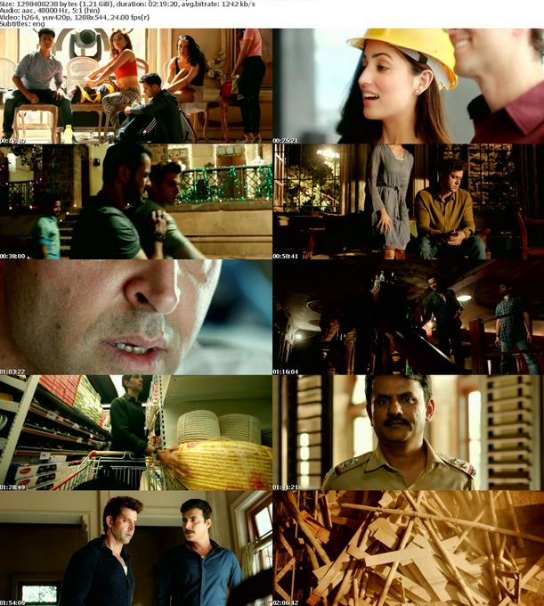 Kaabil (2017) NF WebRip Hindi 720p x264 AAC 5.1 ESub - mkvCinemas