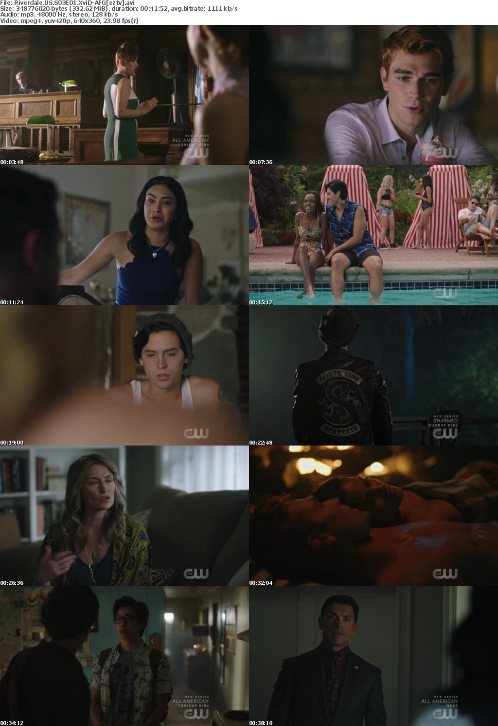 Riverdale US S03E01 XviD-AFG