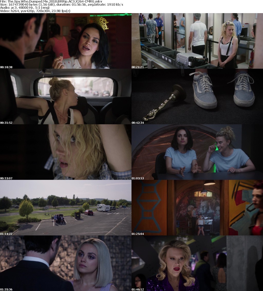 The Spy Who Dumped Me (2018) BRRip AC3 X264-CMRG