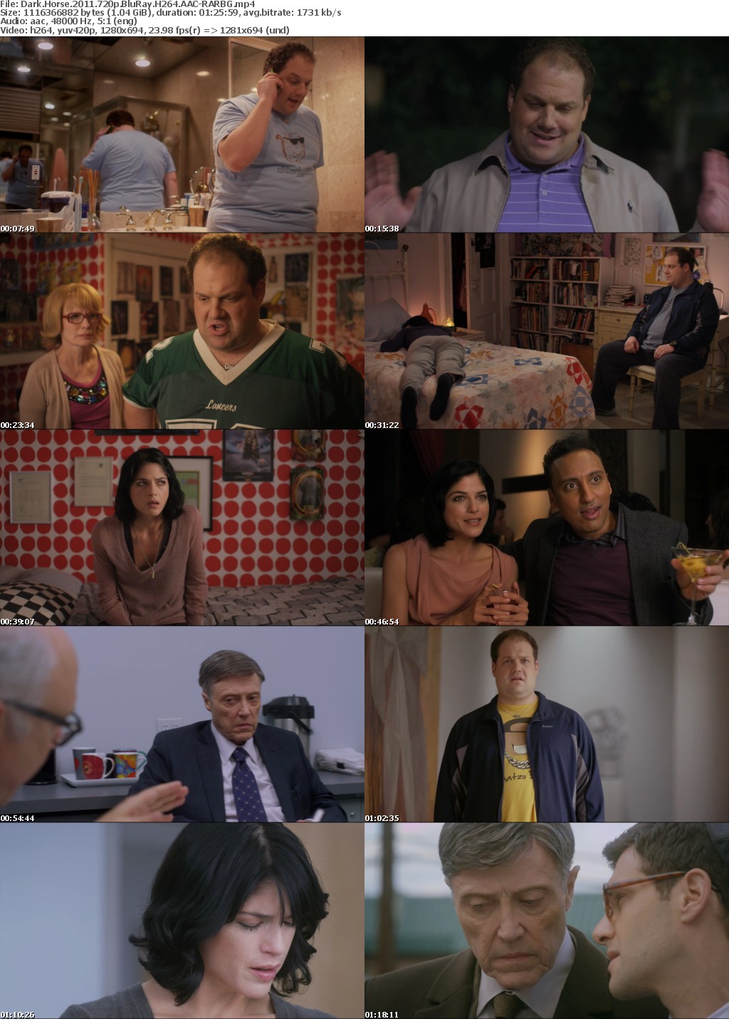 Dark Horse (2011) 720p BluRay H264 AAC-RARBG