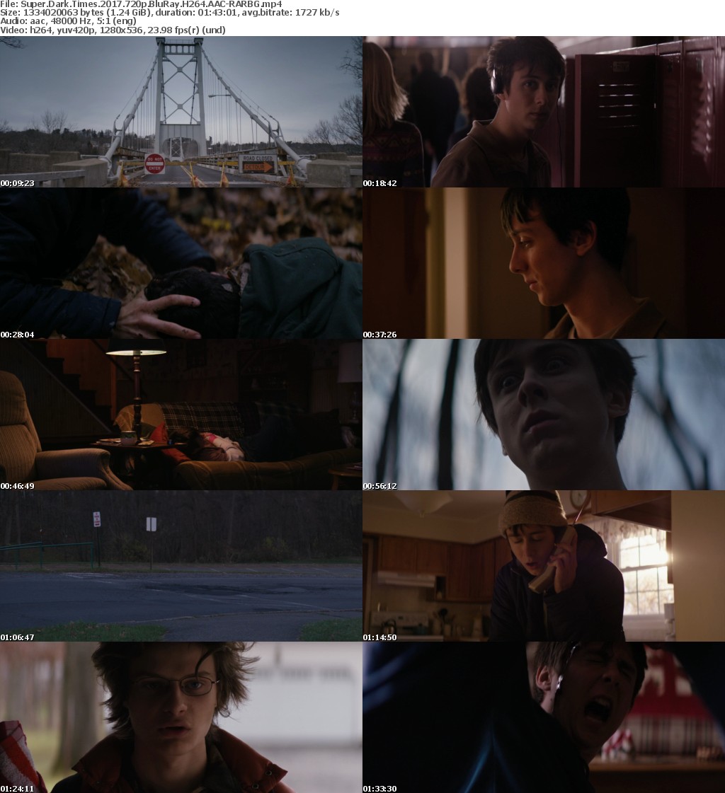 Super Dark Times (2017) 720p BluRay H264 AAC-RARBG