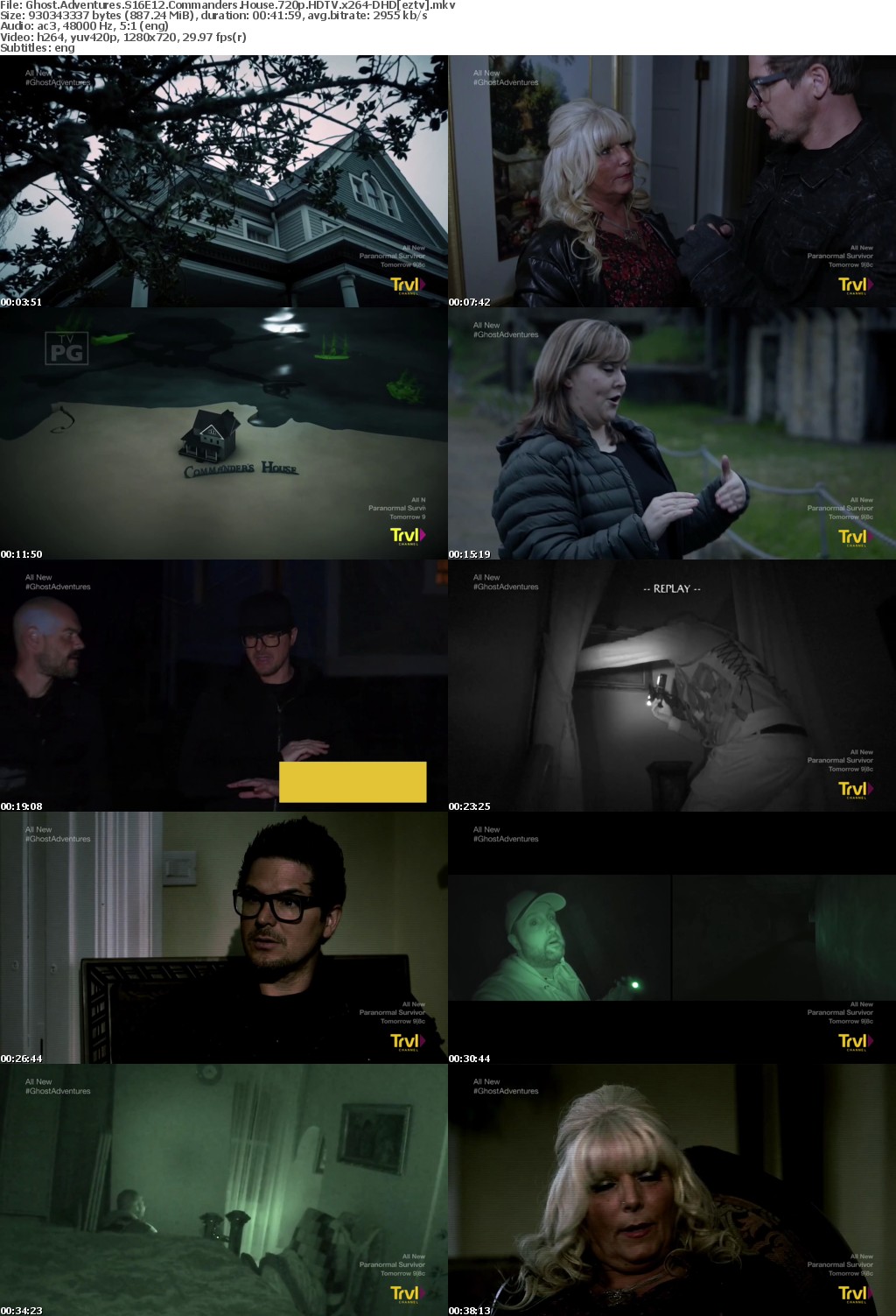 Ghost Adventures S16E12 Commanders House iNTERNAL 720p HDTV x264-DHD