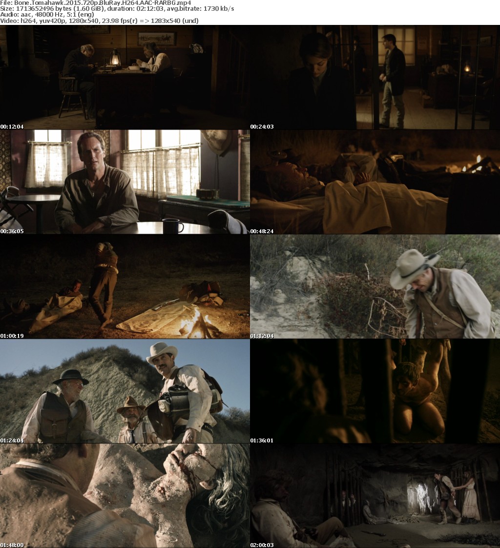 Bone Tomahawk (2015) 720p BluRay H264 AAC-RARBG