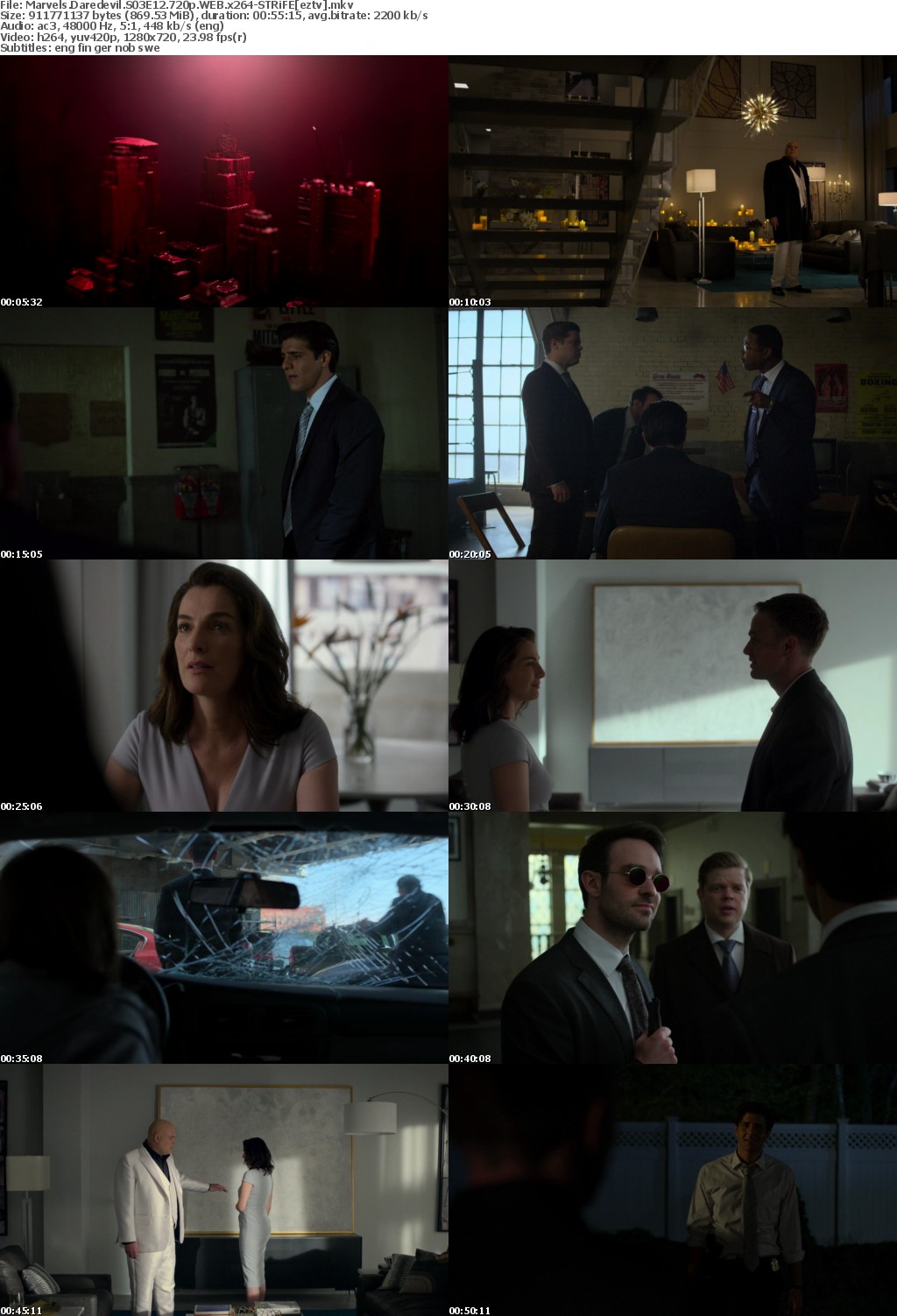 Marvels Daredevil S03E12 720p WEB x264-STRiFE