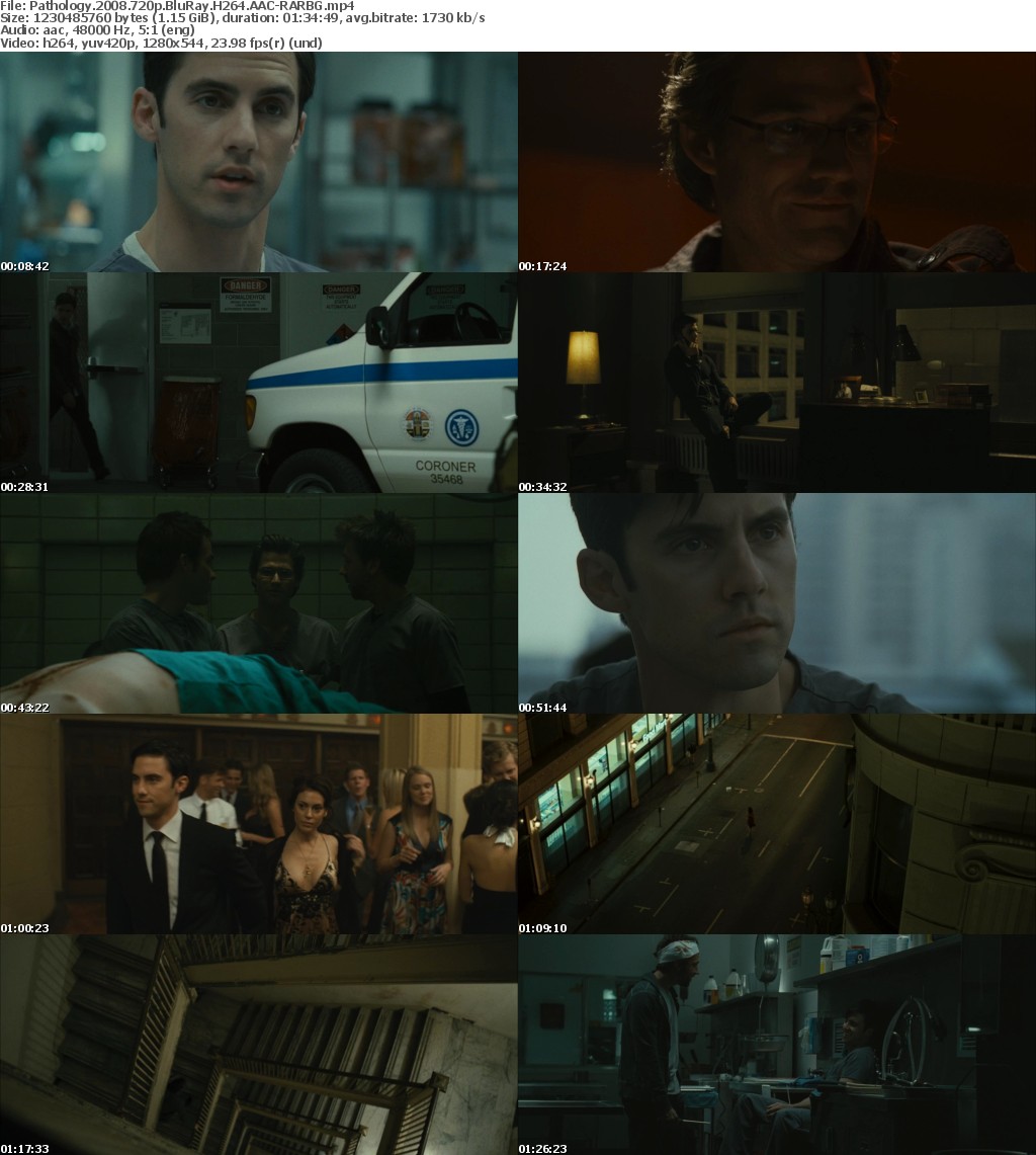 Pathology (2008) 720p BluRay H264 AAC-RARBG