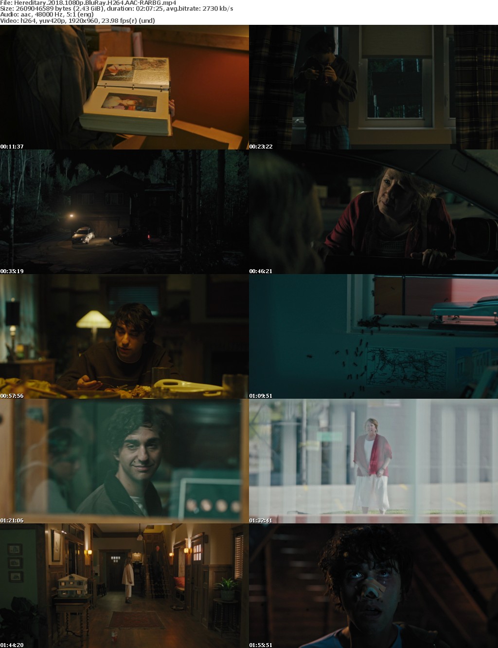 Hereditary (2018) 1080p BluRay H264 AAC-RARBG